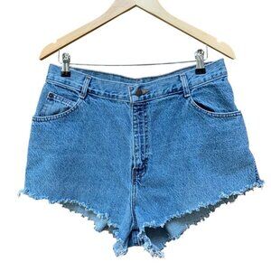 Vintage 90s Gitano Mom Jeans Cut off Shorts Medium Wash Size 16 32W